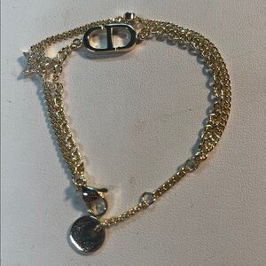 D Star Bracelet with Crystals